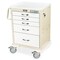 M-Series Carts 5 Drawer Steel Clinical Cart w/Pushbutton E-Lock MDS2424E05 - alternate 2